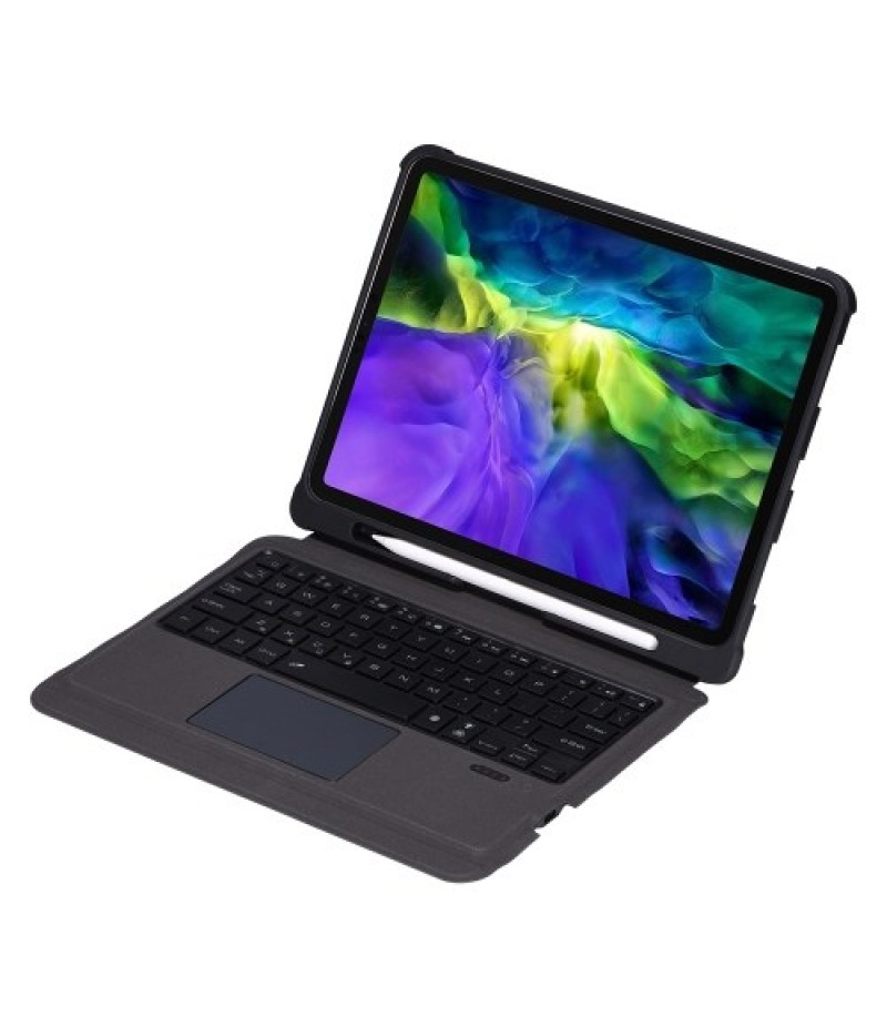 T207 Keyboard Protective Case with Detachable BT Keyboard Touchpad Compatible with iPad Pro 11(2018/2020/2021)/iPad Air4 10.9(20