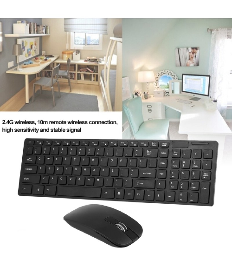 HK-06 2.4G Wireless Keyboard and Mouse Combo