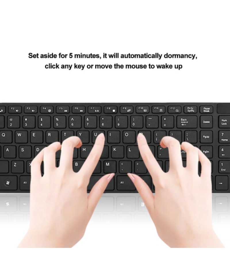 HK-06 2.4G Wireless Keyboard and Mouse Combo