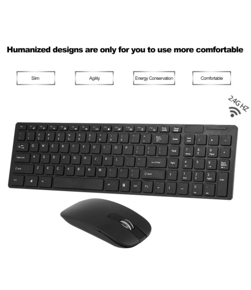HK-06 2.4G Wireless Keyboard and Mouse Combo
