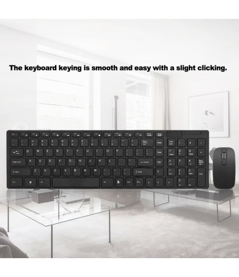 HK-06 2.4G Wireless Keyboard and Mouse Combo