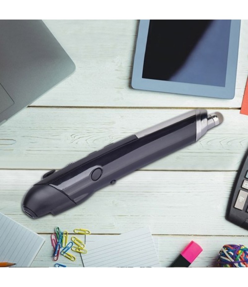 PR-08 2.4Ghz Wireless Optical Touch-pen Mouse 800/1200/1600DPI Wireless Mouse Pen with Web Browsing Laser-Presenter Handwriting 