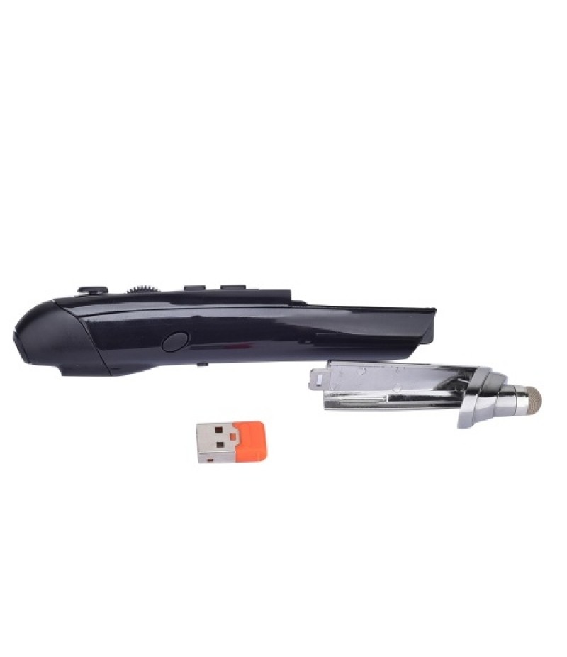 PR-08 2.4Ghz Wireless Optical Touch-pen Mouse 800/1200/1600DPI Wireless Mouse Pen with Web Browsing Laser-Presenter Handwriting 