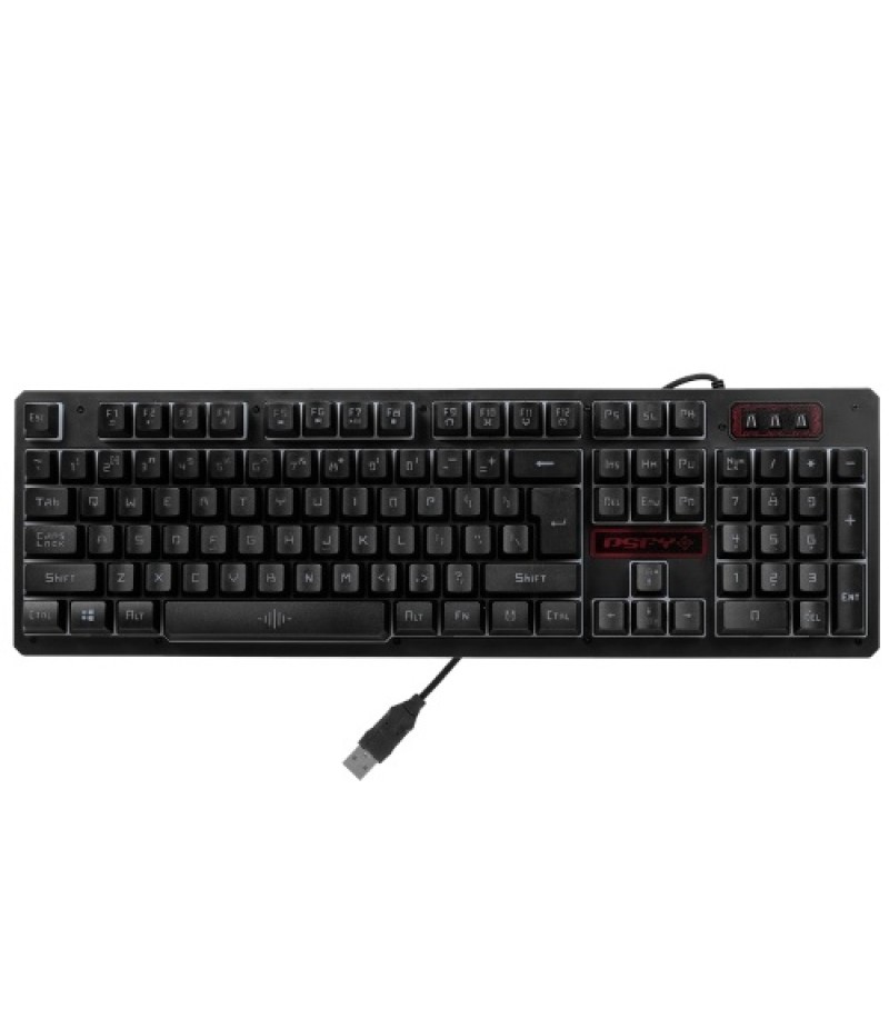 USB Wired Gaming Keyboard and Mouse Combo Waterproof Rainbow Backlit 2000DPI for Home Office