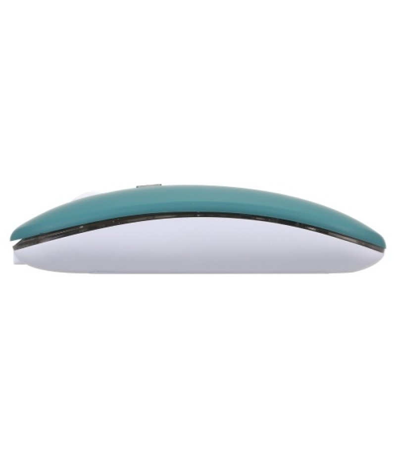 2.4G+BT3.0 Wireless Dual-mode Mouse Mute Office Mouse 3-gear Adjustable DPI Built-in Rechargeable Lithium Battery Light Pink