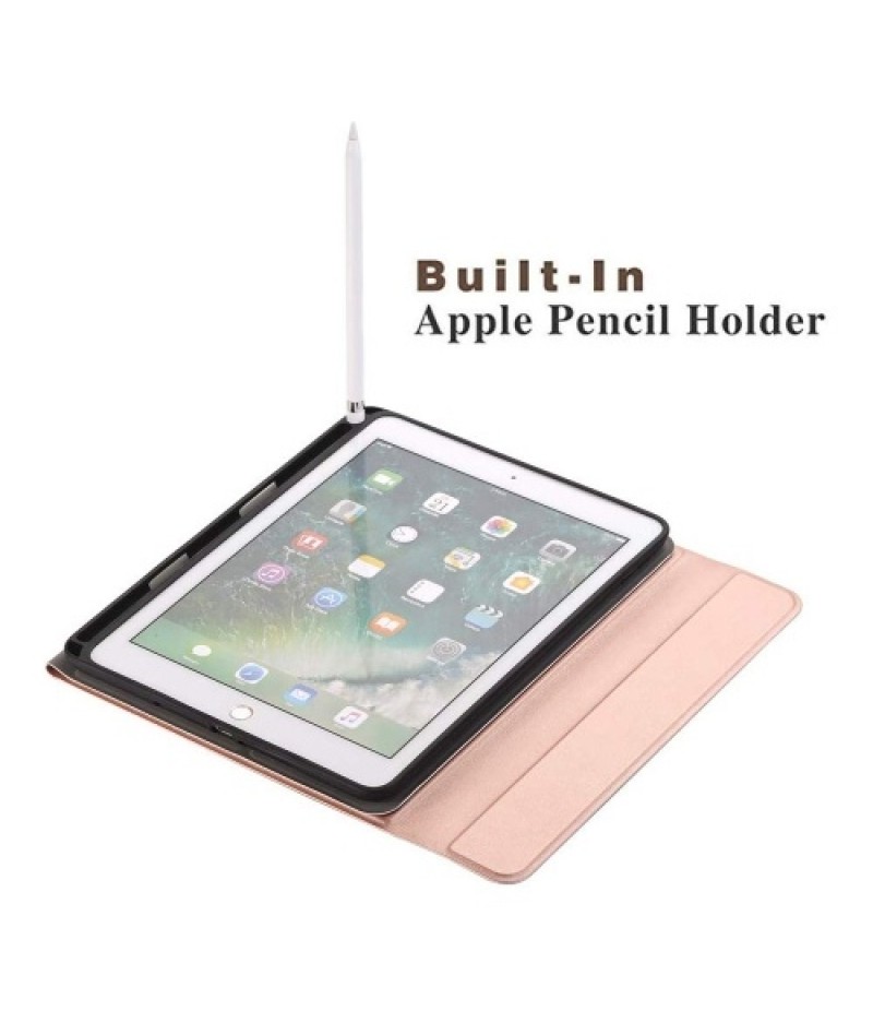 BT3.0 Wireless Keyboard Case iPad Protective Case Portable Keyboard for iPad Pro 10.5/iPad Air3 10.5/iPad 10.2(2019) (Blue-White