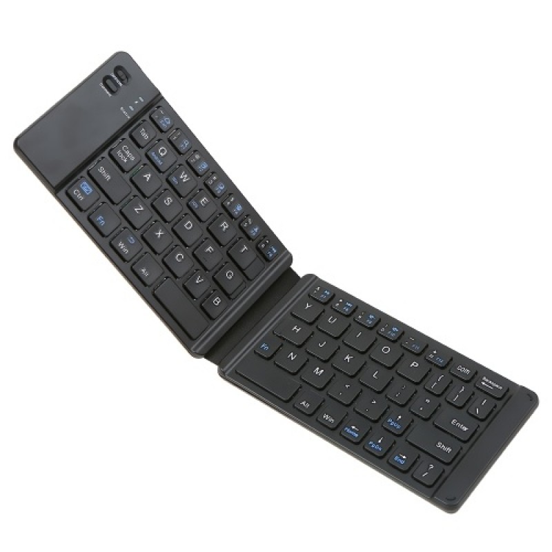Convenient Folding BT Keyboard Compatibility Intelligent Matching Simple &amp; Compact Long-lasting Battery Life