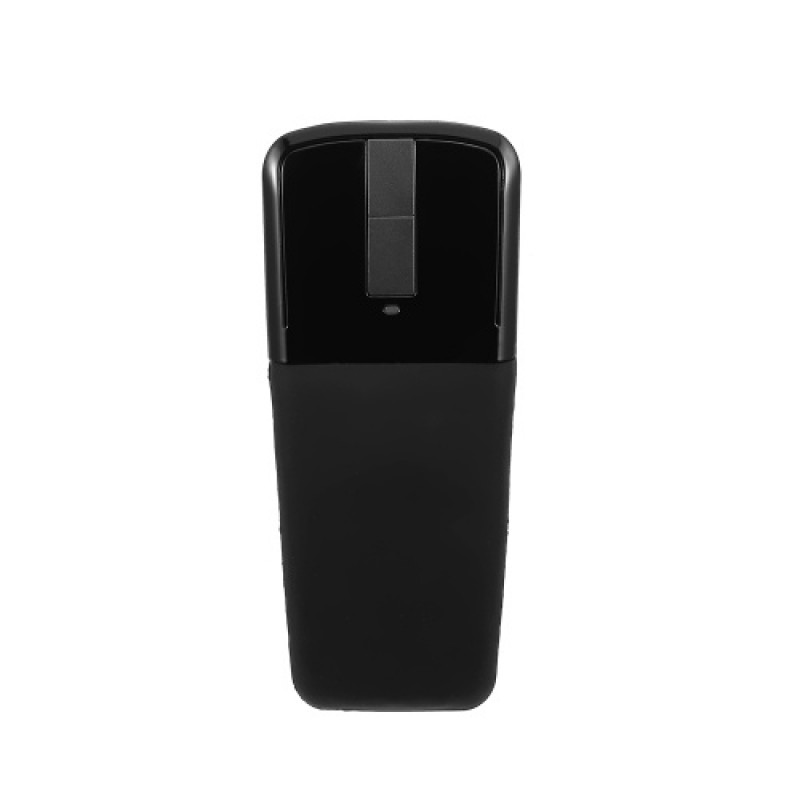 2.4G Wireless Mouse with USB Arc Mouse with Touch Function Folding Optical Mice with USB Receiver Bending Mouse for PC Laptop(Bl
