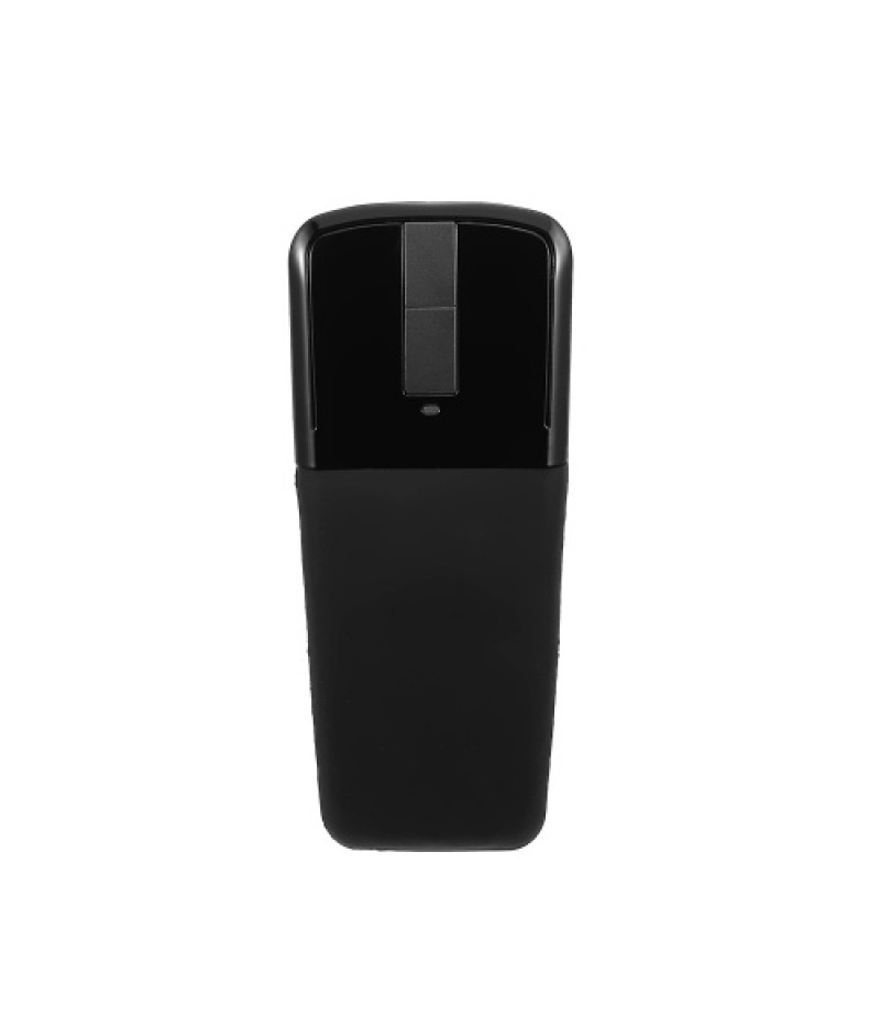 2.4G Wireless Mouse with USB Arc Mouse with Touch Function Folding Optical Mice with USB Receiver Bending Mouse for PC Laptop(Bl