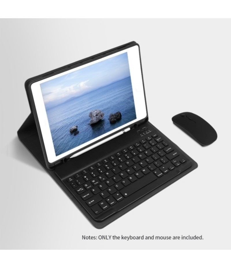 Tablet Wireless Keyboard and Mouse Combo Ultra-slim Design Rechargeable Battery for Smartphone Tablet Compatible with iPhone iPad
