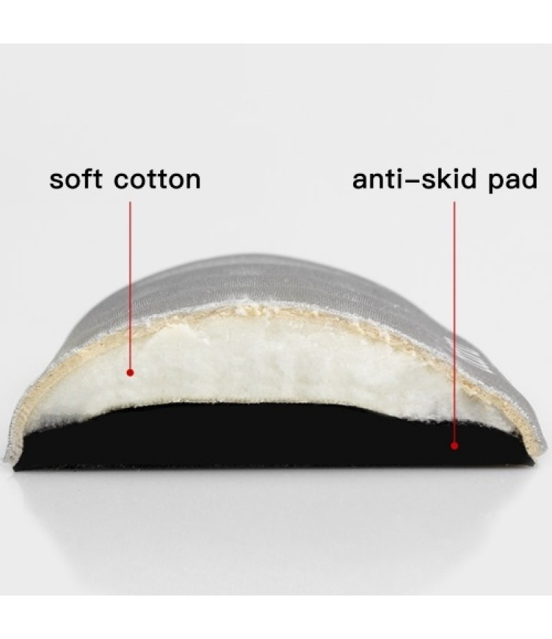Keyboard Wrist Rest Pad Soft Memory Foam Hand Rest Support Comfortable Ergonomic Design Support Anti-Slip Rubber Base Easy Typin
