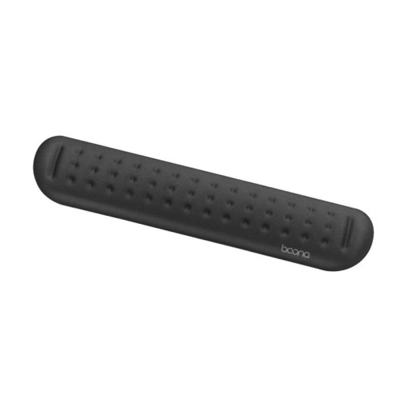 Keyboard Wrist Rest Pad Soft Memory Foam Hand Rest Support Comfortable Ergonomic Design Support Anti-Slip Rubber Base Easy Typin
