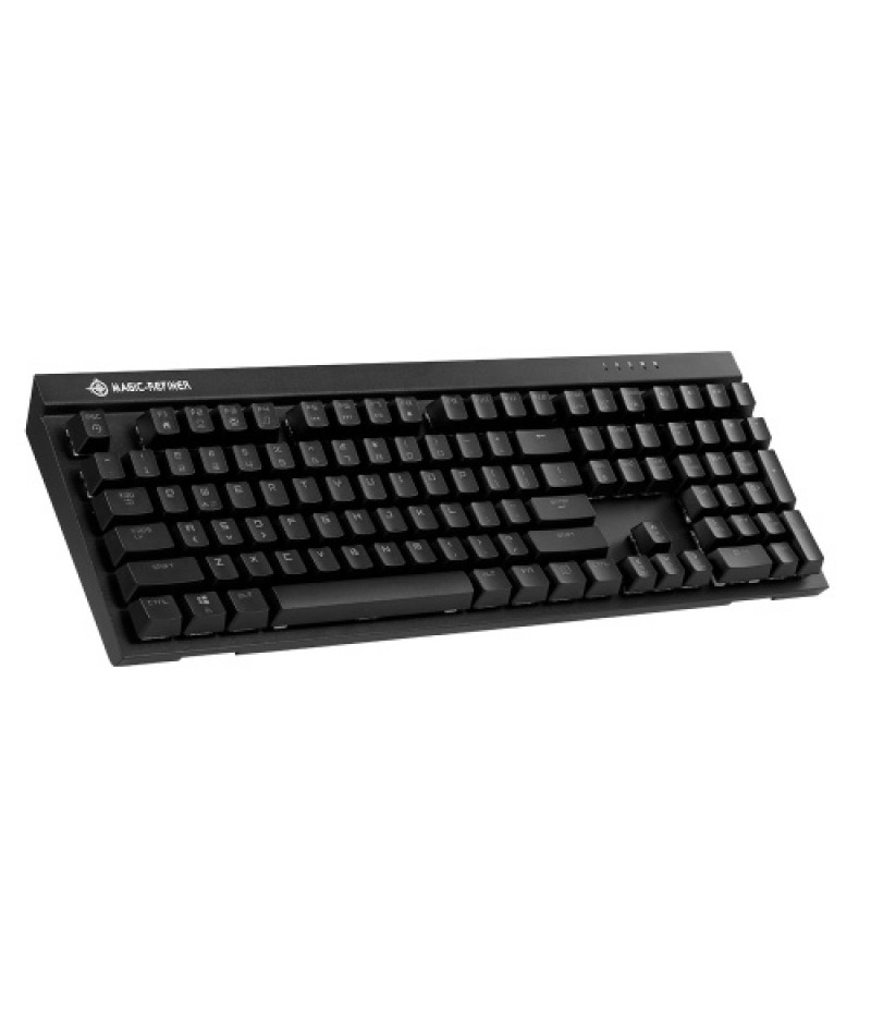 Magic Refiner MK15 Gaming Mechanical Keyboard 108 Keys N Key Rollover Wired Keyboard Floating Keycaps 14 Light Effects Blue Swit