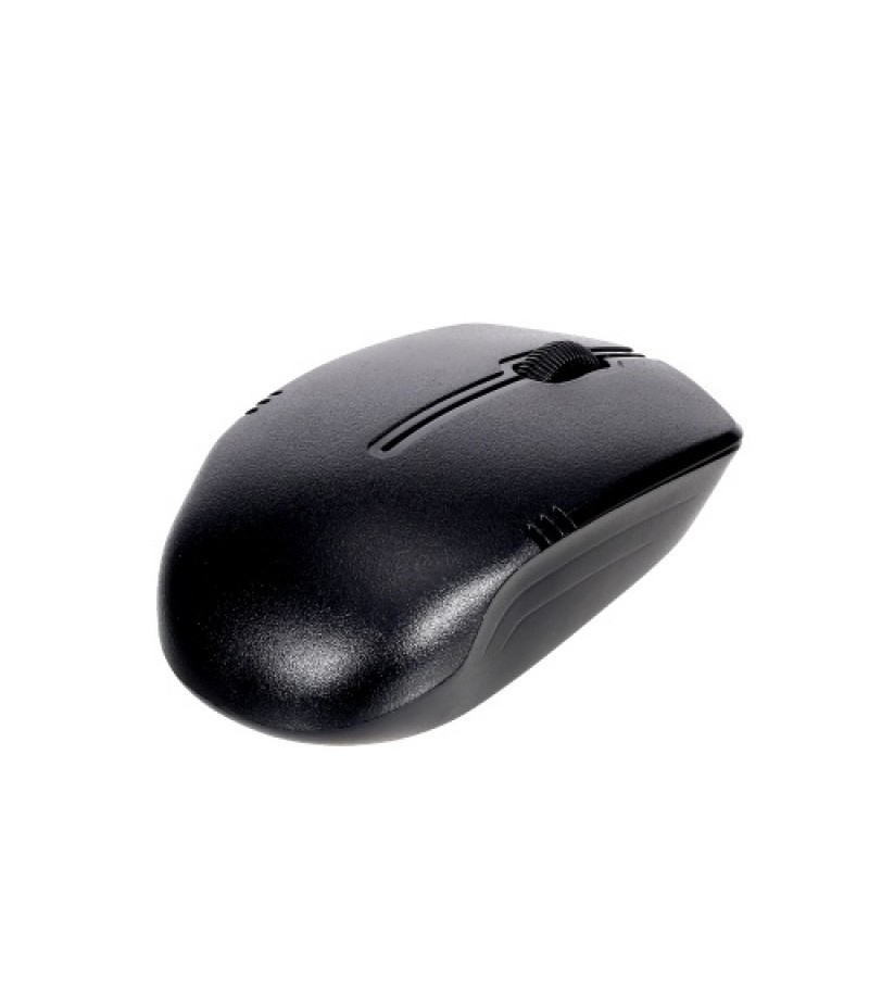 2.4G Wireless Keyboard and Optical Mouse Combo Wireless Silent Keyboard 2.4G Optical Mouse for Home Office Use Black