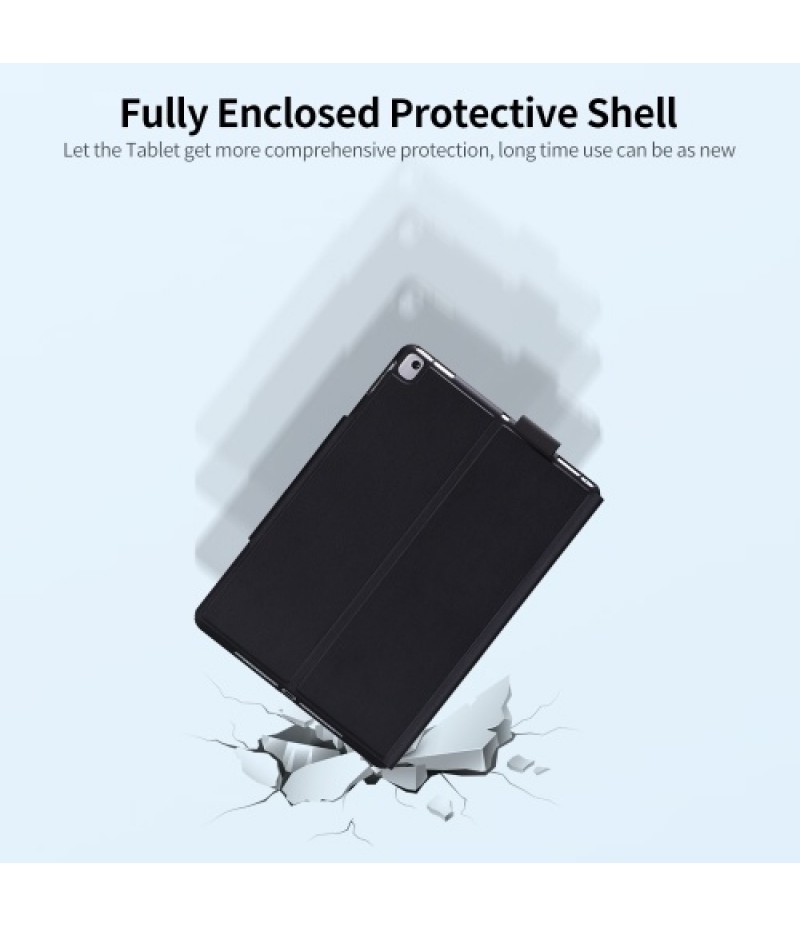 Tablet Protective Case with Wireless BT Keyboard Compatible with iPad Pro 11 2018&amp;2020&amp;2021/iPad Air 4 10.9(2020)