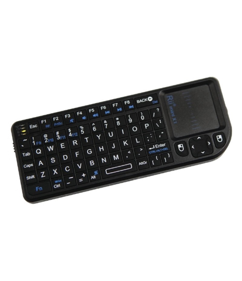 Rii mini X1 Handheld 2.4G Wireless Air Mouse Touchpad gaming keyboard for Phone Android TV Box PC Notebook