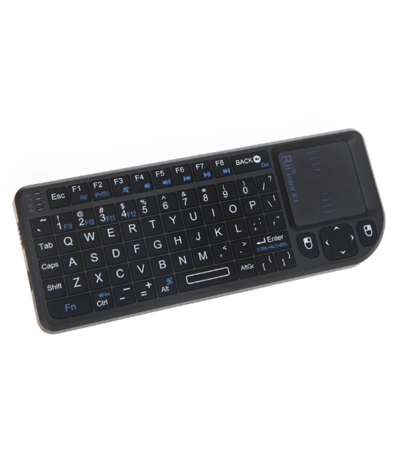 Rii mini X1 Handheld 2.4G Wireless Air Mouse Touchpad gaming keyboard for Phone Android TV Box PC Notebook