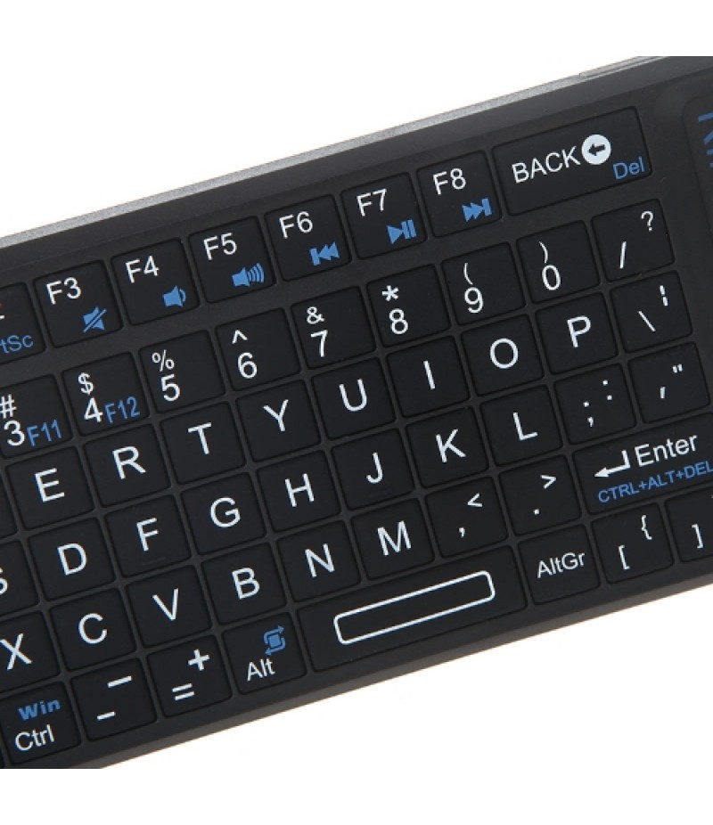 Rii mini X1 Handheld 2.4G Wireless Air Mouse Touchpad gaming keyboard for Phone Android TV Box PC Notebook