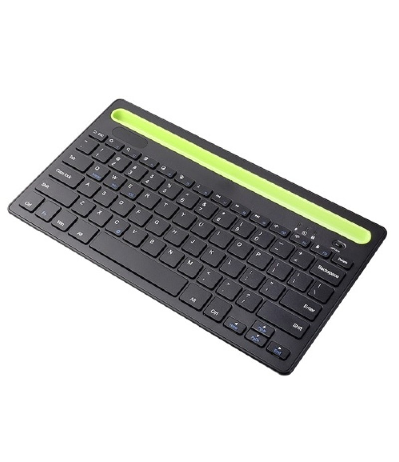 BT 3.0 Keyboard Wireless Rechargeable 78-key Keyboard with Phone Tablet Slot Scissor Switch Auto Sleep Mode