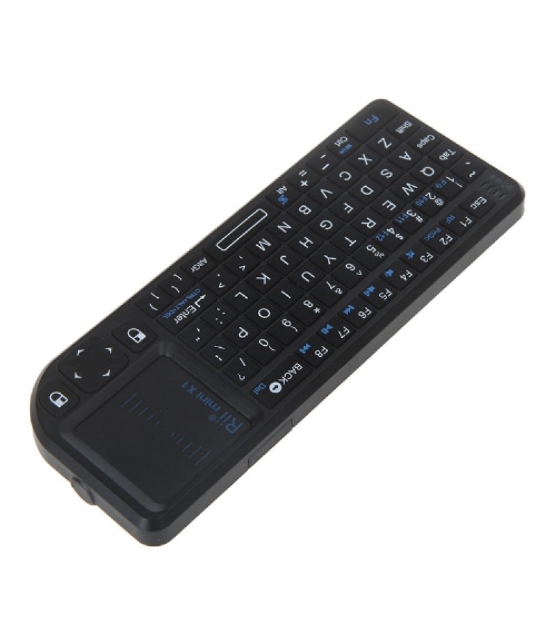 Rii mini X1 Handheld 2.4G Wireless Air Mouse Touchpad gaming keyboard for Phone Android TV Box PC Notebook
