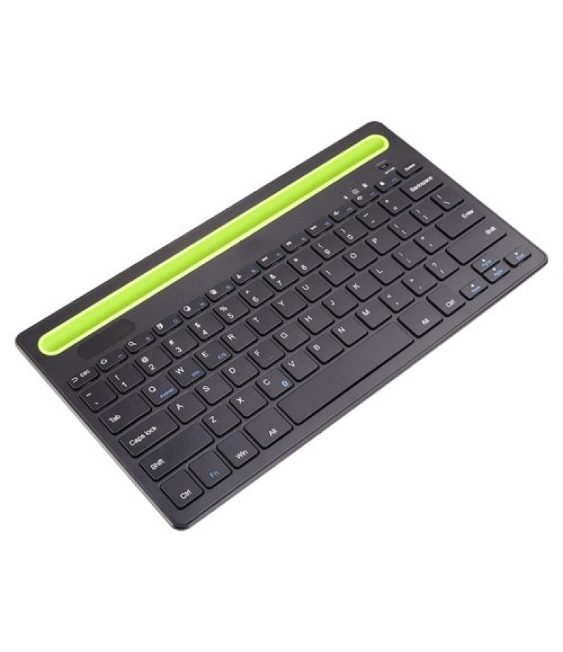 BT 3.0 Keyboard Wireless Rechargeable 78-key Keyboard with Phone Tablet Slot Scissor Switch Auto Sleep Mode