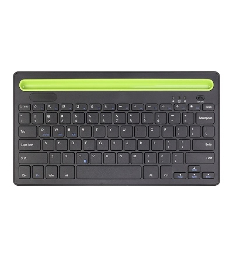 BT 3.0 Keyboard Wireless Rechargeable 78-key Keyboard with Phone Tablet Slot Scissor Switch Auto Sleep Mode