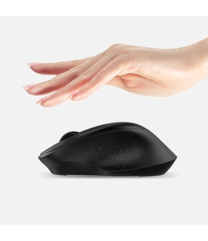 FUDE Wireless EK783 Keyboard &amp; Mouse Combo 2.4GHz Concave Button Set Smart Power-Saving Silent Clicks Slim Combo for Laptop,