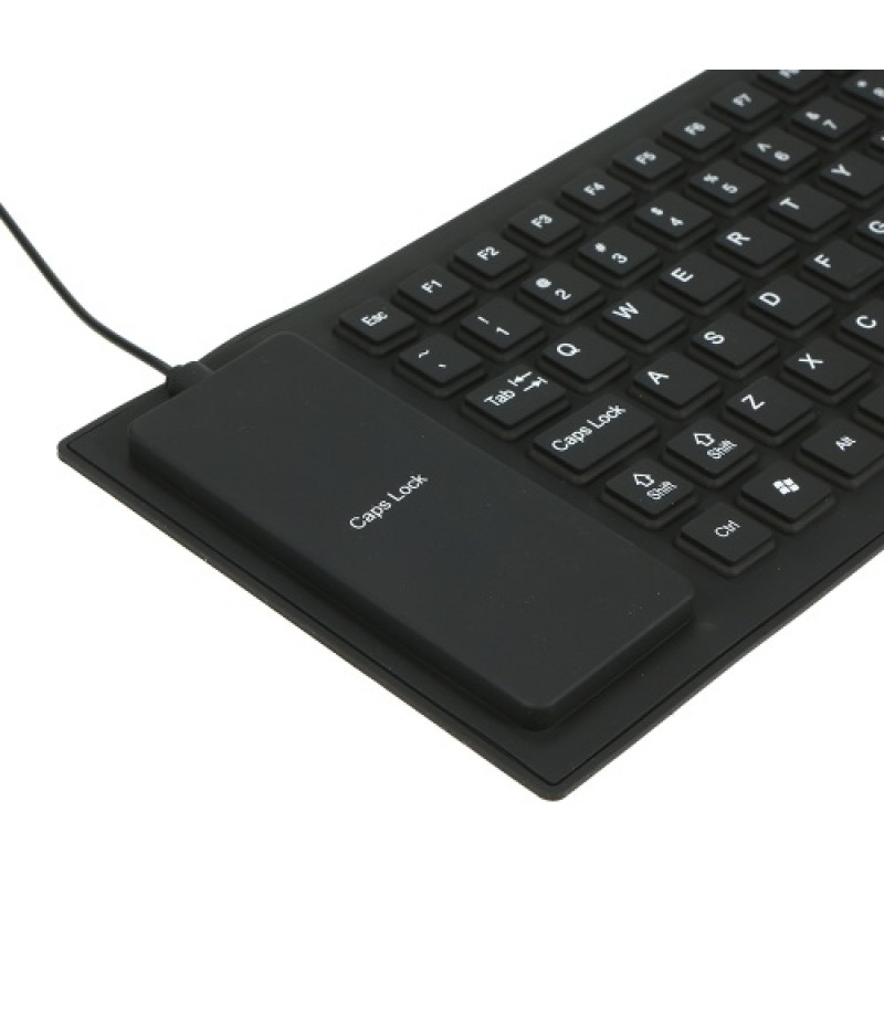 85 Keys Flexible Keyboard USB Interface Foldable and Portable Dustproof Waterproof Quiet