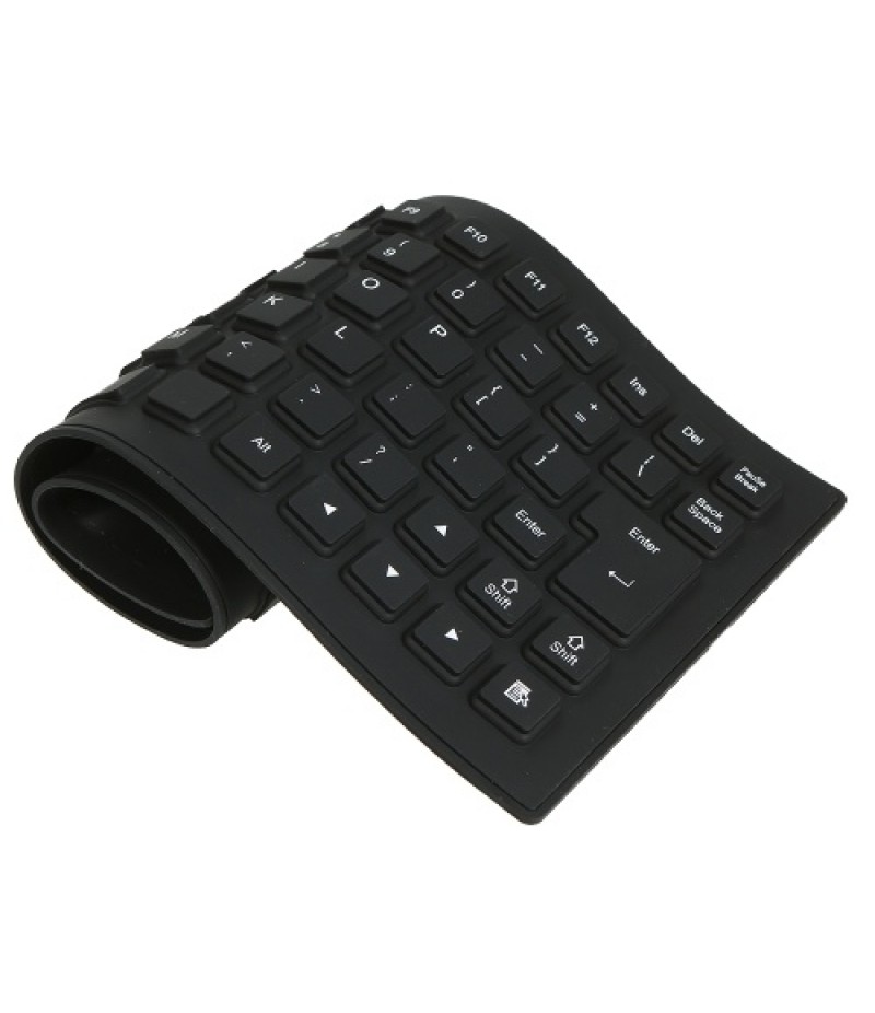 85 Keys Flexible Keyboard USB Interface Foldable and Portable Dustproof Waterproof Quiet