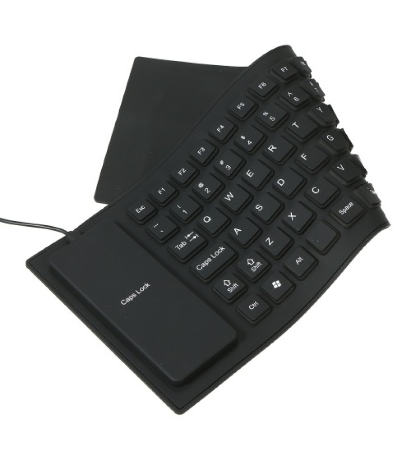 85 Keys Flexible Keyboard USB Interface Foldable and Portable Dustproof Waterproof Quiet