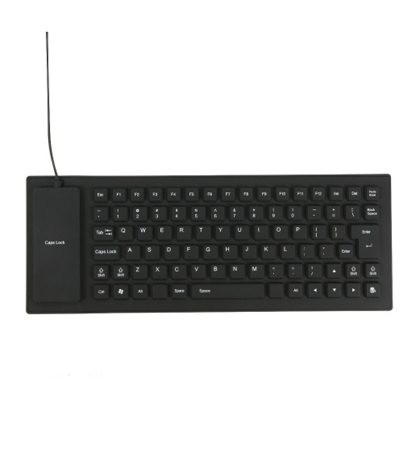 85 Keys Flexible Keyboard USB Interface Foldable and Portable Dustproof Waterproof Quiet