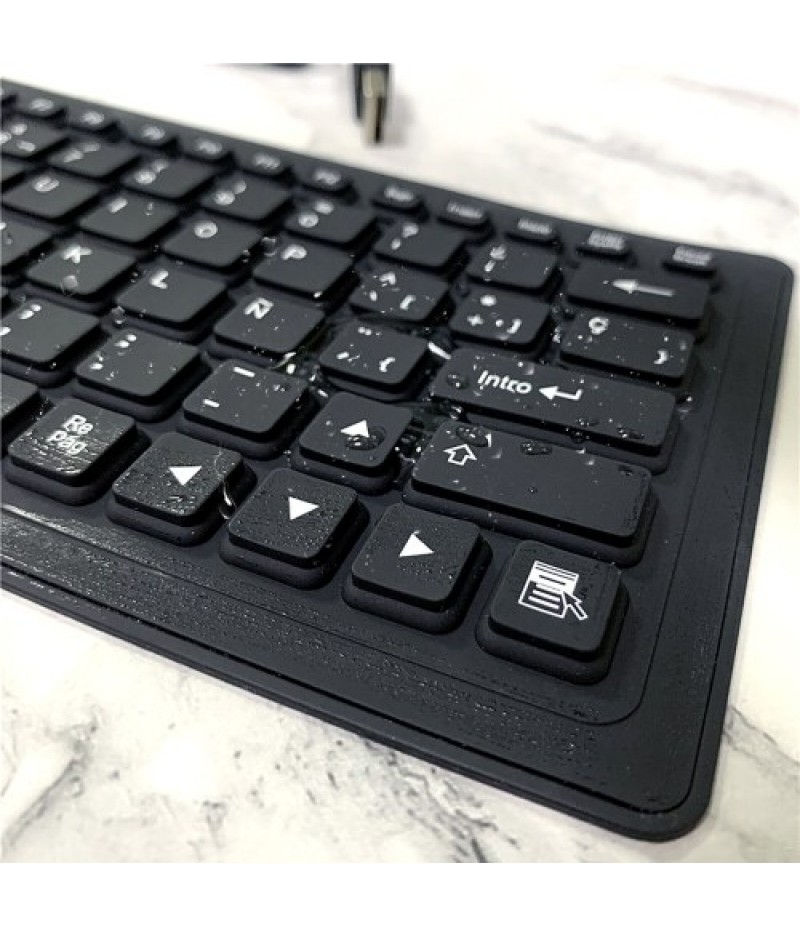 84 Keys Spanish USB Wired Silicone Keyboard Foldable Soft Silicone Waterproof Dustproof Keyboard for Desktop Computer Laptop