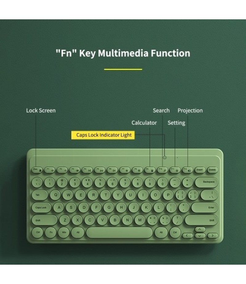 Wirelessly Keyboard and Mouse Slim Ergonomic USB Keyboard Mouse Combo Less Noise Keys Energy-saving Set for Windows Computer Des