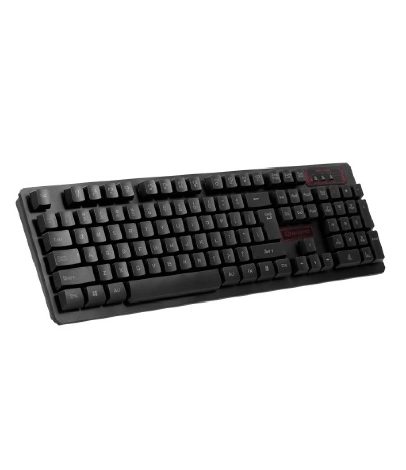 2.4G Wireless Keyboard and Optical Mouse Combo Suspended Keycap Adjustable Holder 3D Mouse for Office Work Game(Black)