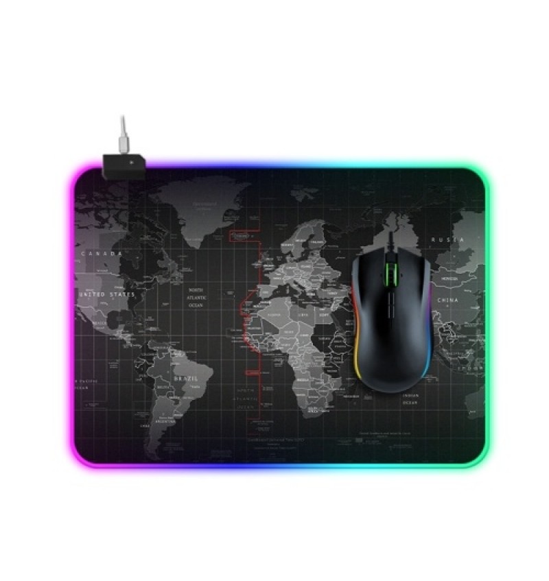 LEDs RGB Mouse Pad 14 Lighting Modes Gaming Extra Large Soft Extended Non Slip Mousepad for PC Laptop