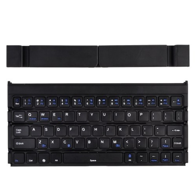 BK808 Mini Portable Wireless Folding Keyboard Dual Channel Foldable Keyboard