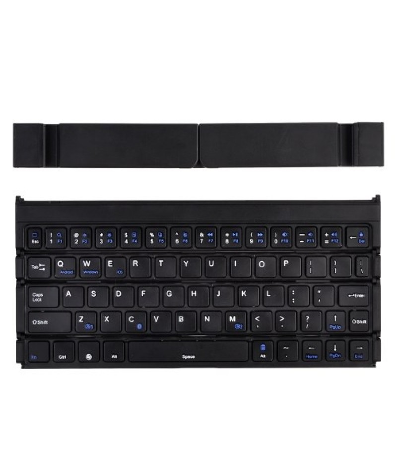 BK808 Mini Portable Wireless Folding Keyboard Dual Channel Foldable Keyboard