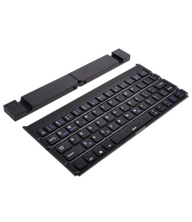 BK808 Mini Portable Wireless Folding Keyboard Dual Channel Foldable Keyboard