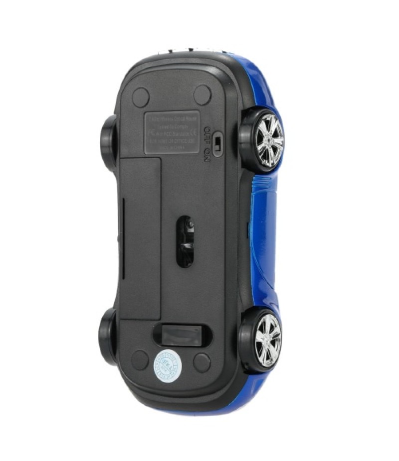 2.4GHz Wireless Racing Car Shaped Optical USB Mouse/Mice 3D 3 Buttons 1000 DPI/CPI for PC Laptop Desktop