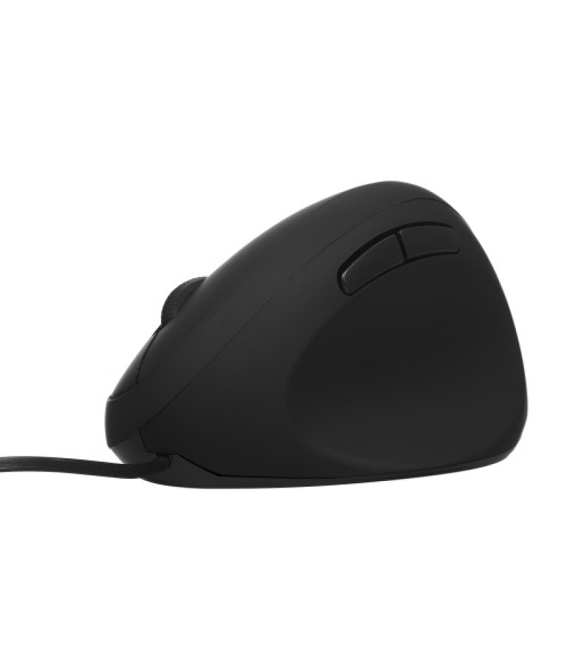Wired Optical Mouse Vertical Mouse USB Wired Office Mouse 6 Keys Ergonomic Mice with 3 Adjustable DPI for PC Laptop Black