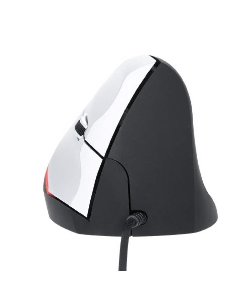 Vertical Wired Mouse Ergonomic Optical 3 Key Gaming Office Mouse for PC /Laptop Black