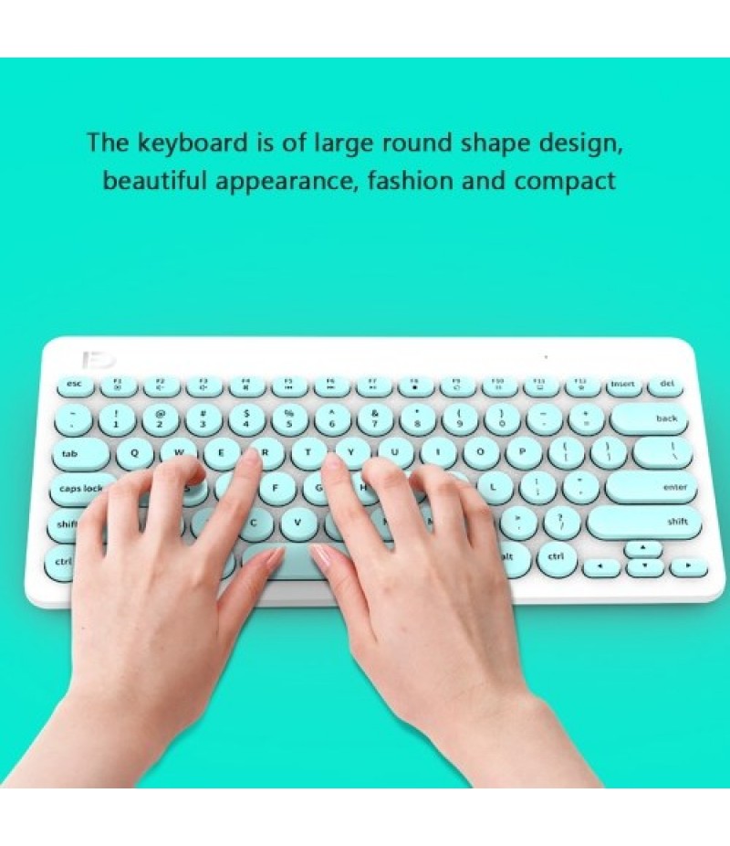 FUDE IK6620 Ultra Slim 2.4G Wireless Keyboard Mouse Set