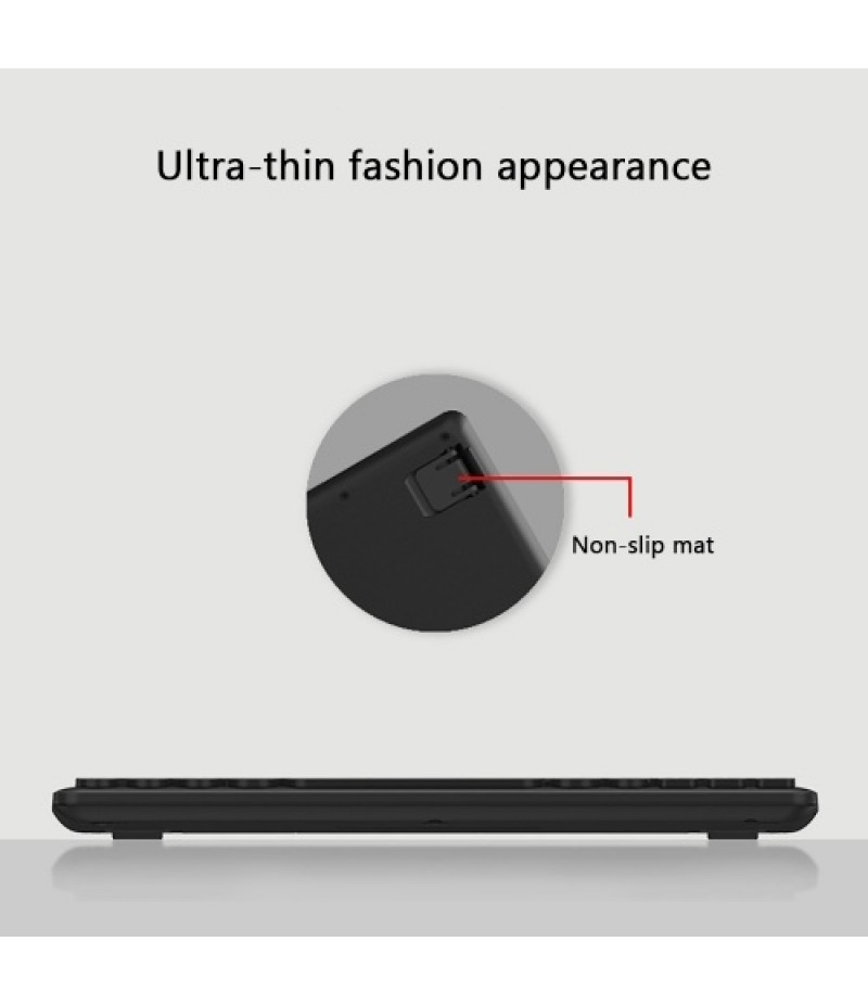 FUDE IK6620 Ultra Slim 2.4G Wireless Keyboard Mouse Set