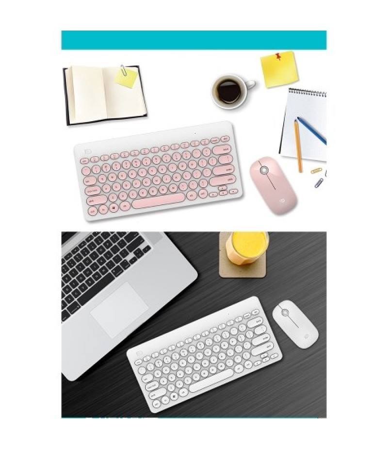 FUDE IK6620 Ultra Slim 2.4G Wireless Keyboard Mouse Set