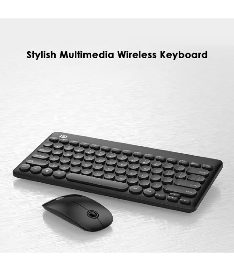 FUDE IK6620 Ultra Slim 2.4G Wireless Keyboard Mouse Set