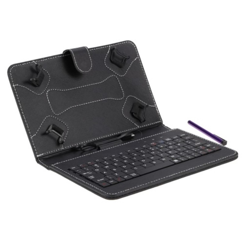 Folding Foldable Folio Magnetic PU Leather Case Cover Stand Holder without Keyboard Stylus Pen for Android 7/8 Inch Tablet