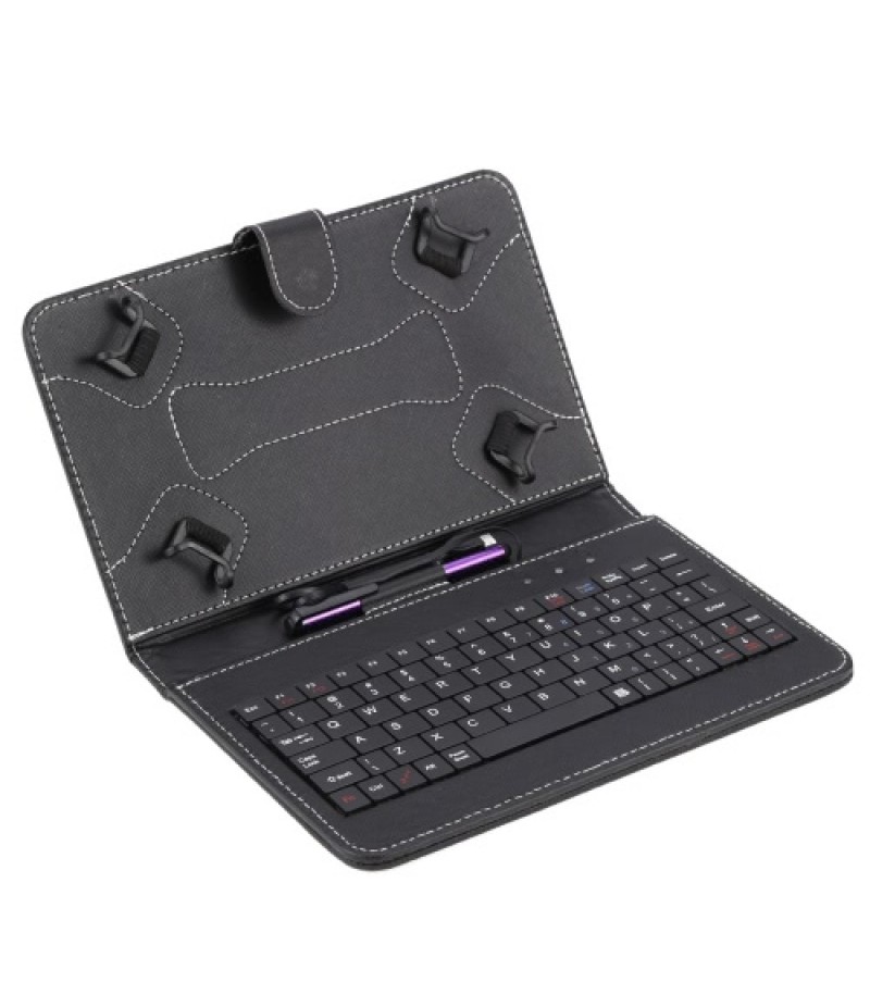 Folding Foldable Folio Magnetic PU Leather Case Cover Stand Holder without Keyboard Stylus Pen for Android 7/8 Inch Tablet
