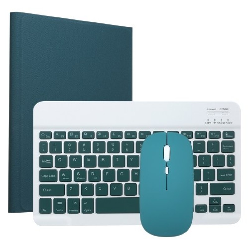 Detachable BT Keyboard Case+Mouse Pen Slot Heat Dissipation Compatible with iPad Air4 10.9(2020)/Pro11(2018/2020/2021), Dark Gre