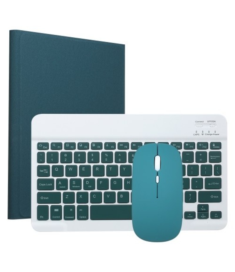 Detachable BT Keyboard Case+Mouse Pen Slot Heat Dissipation Compatible with iPad Air4 10.9(2020)/Pro11(2018/2020/2021), Dark Gre