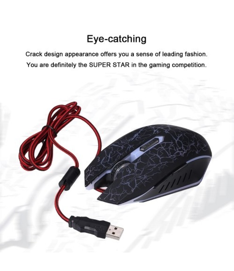 Gaming Mouse Wired RGB Ergonomic Game Mouse